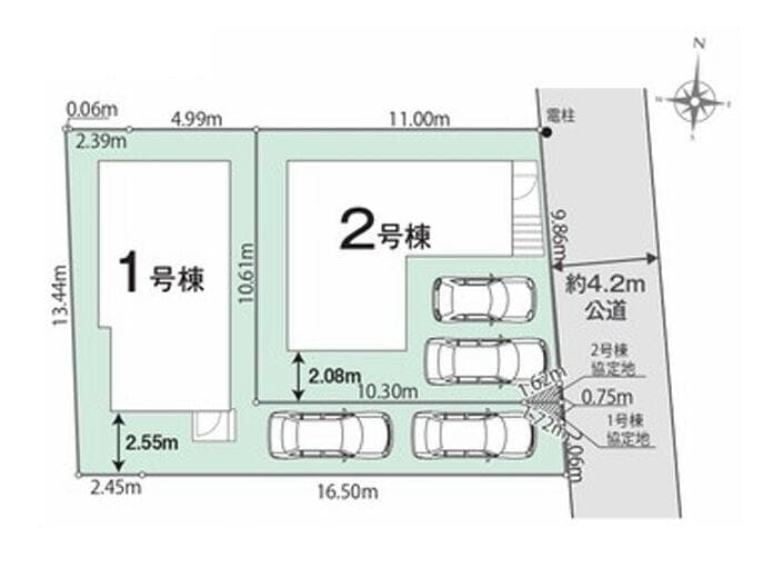 区画割り図