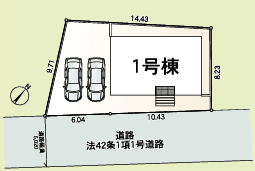 区画割り図