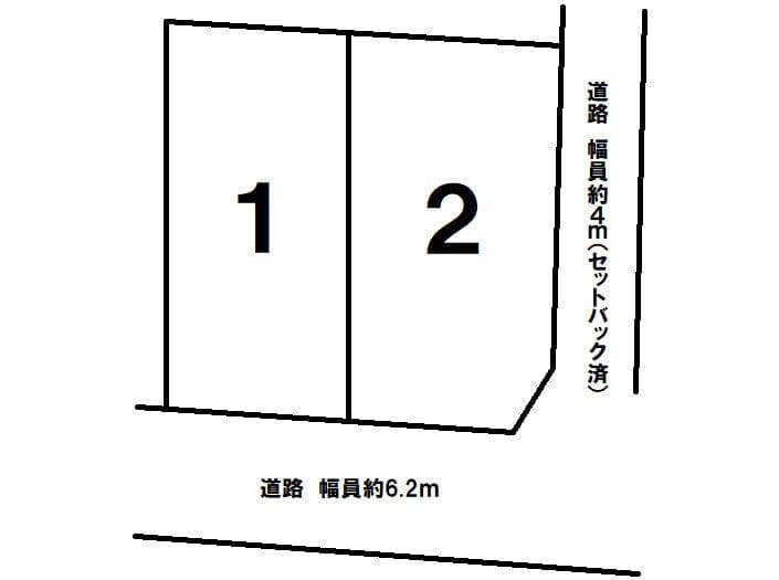 区画割り図