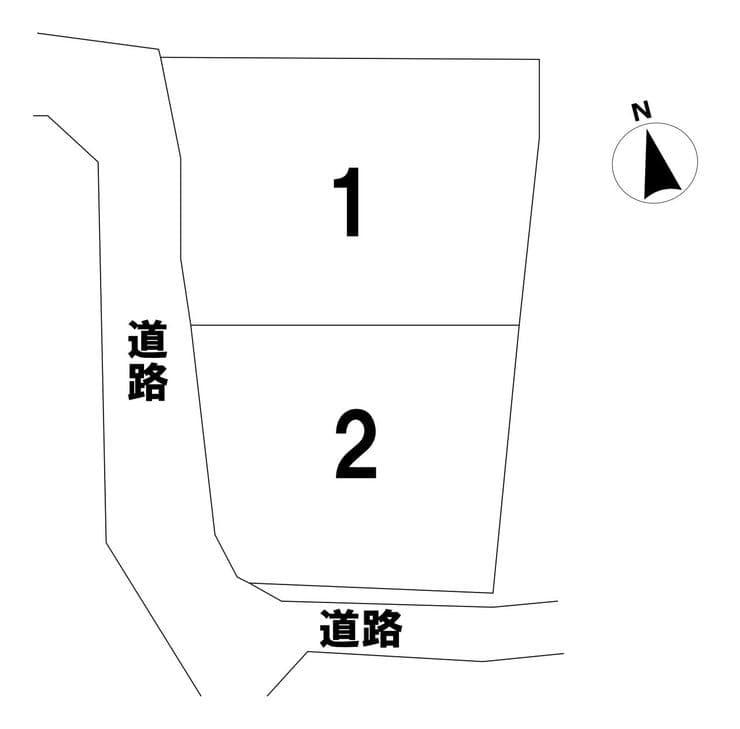 区画割り図