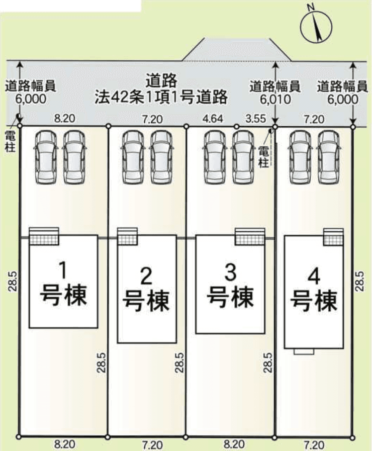 区画割り図
