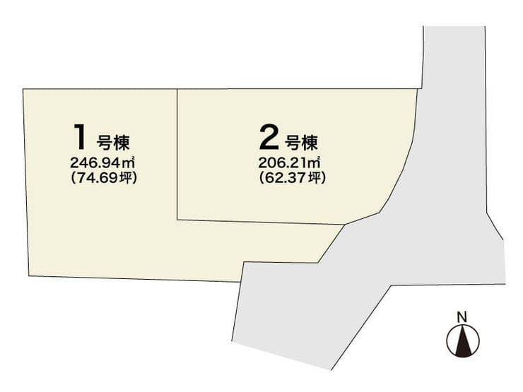 区画割り図