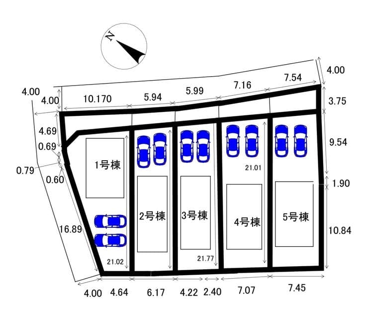 区画割り図