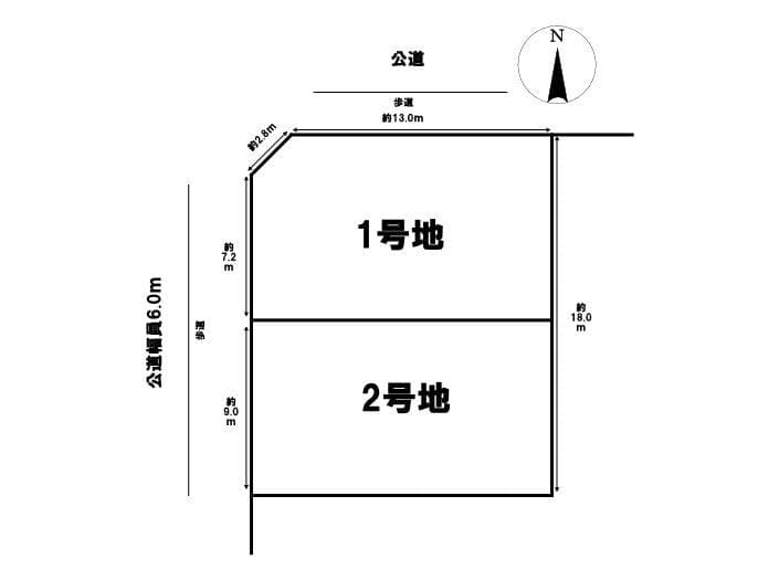 区画割り図