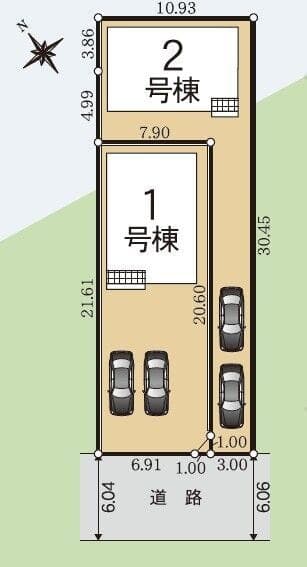区画割り図