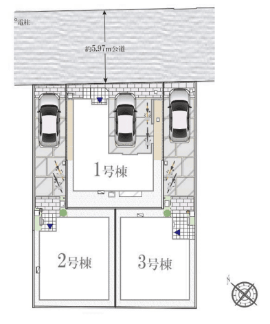 区画割り図