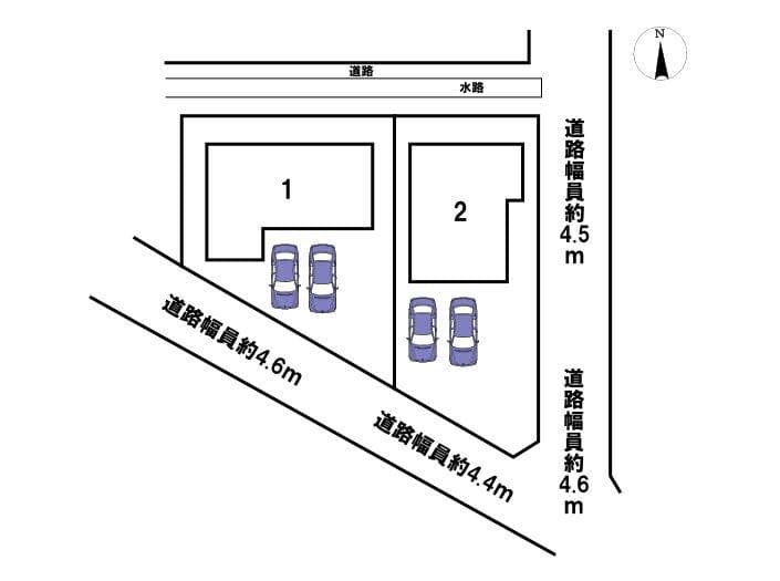 区画割り図