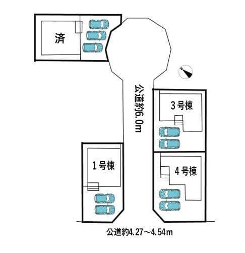 区画割り図