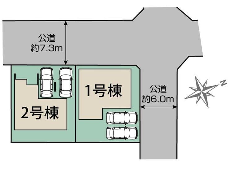 区画割り図