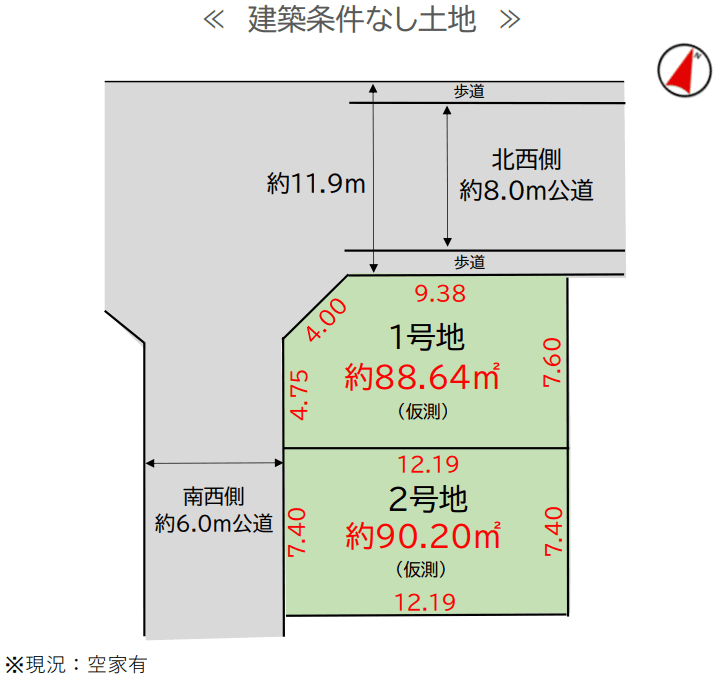 区画割り図