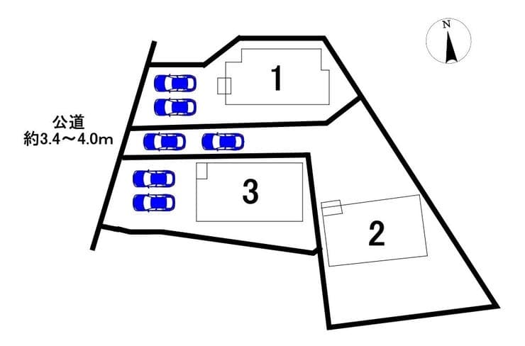 区画割り図