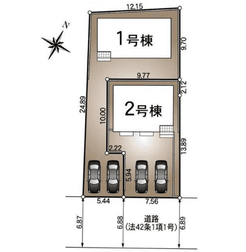 区画割り図