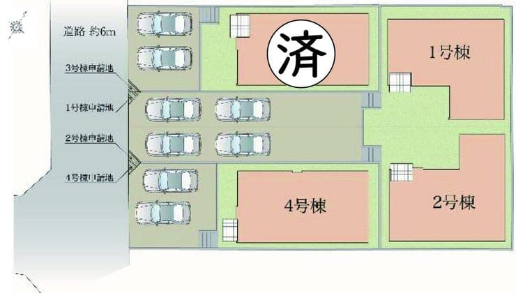 区画割り図