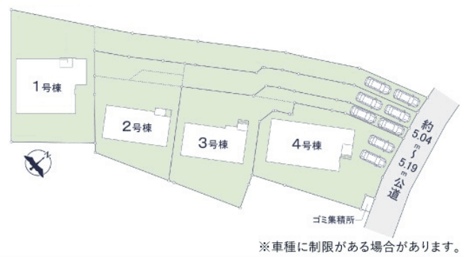 区画割り図