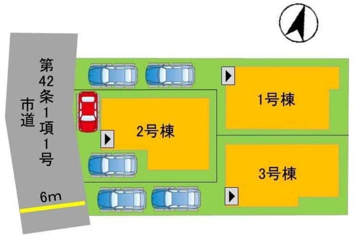 区画割り図
