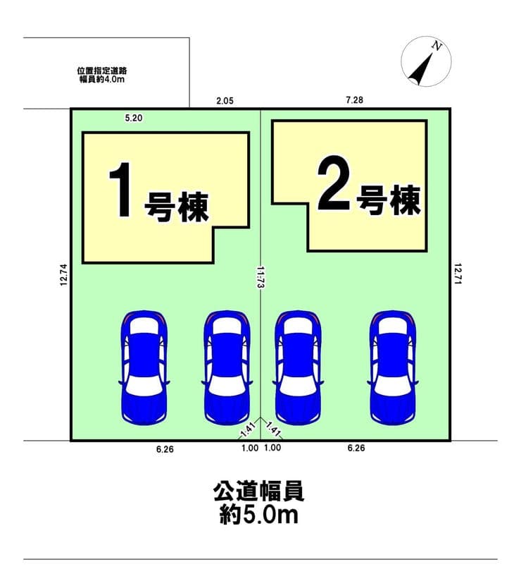 区画割り図