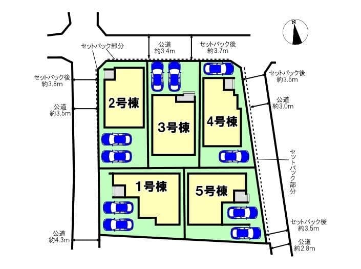 区画割り図