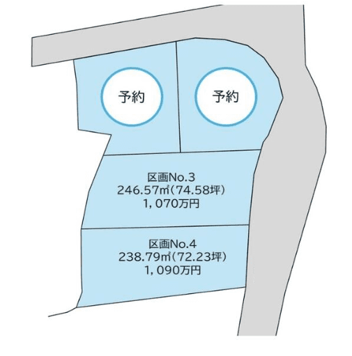 区画割り図