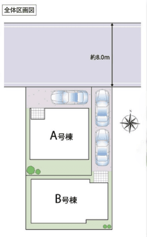 区画割り図