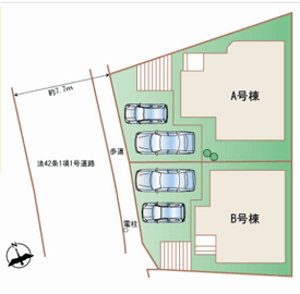 区画割り図
