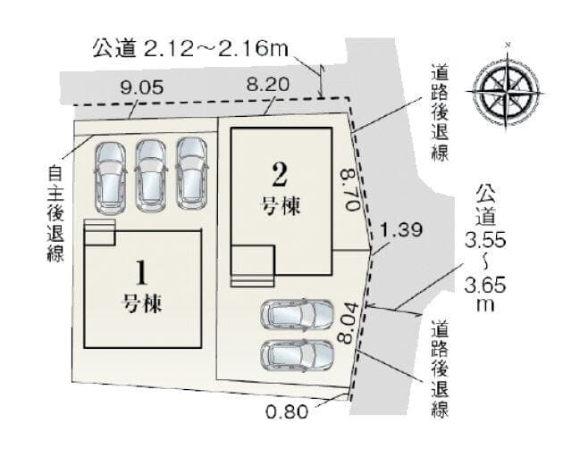 区画割り図