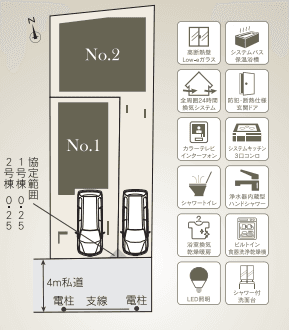 区画割り図