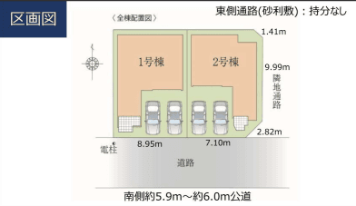 区画割り図