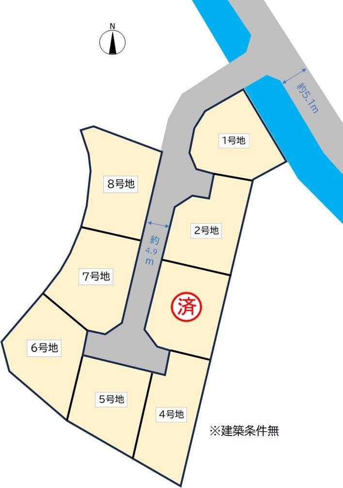 区画割り図