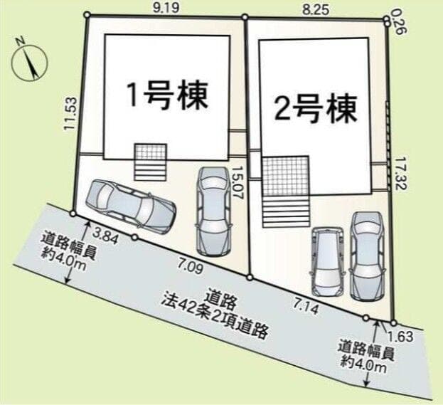区画割り図