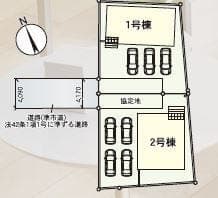 区画割り図