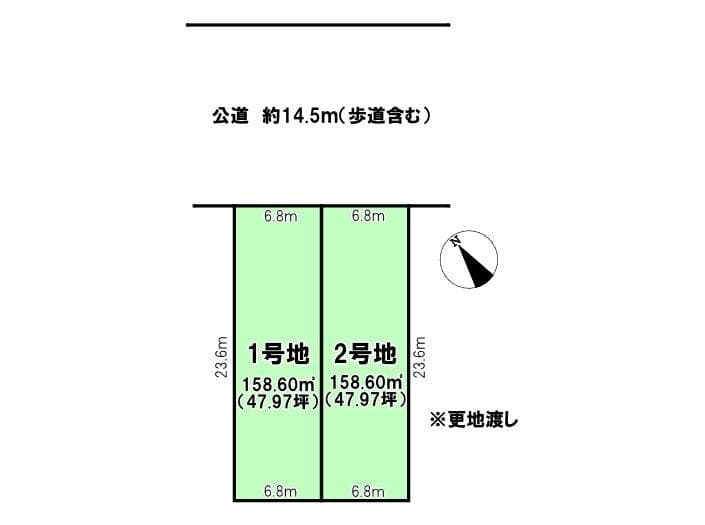 区画割り図