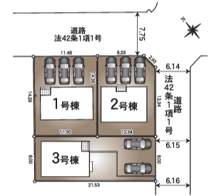 区画割り図