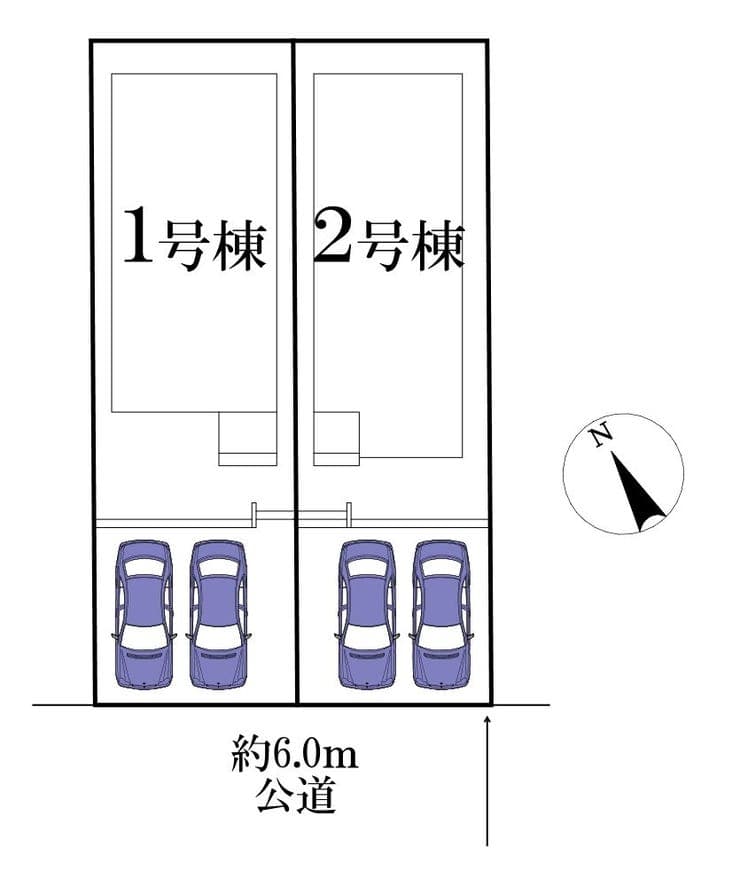 区画割り図