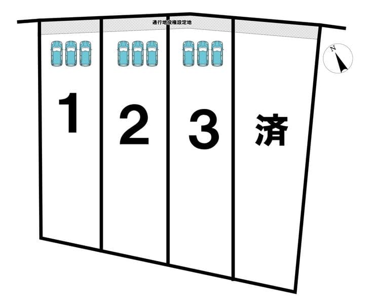区画割り図
