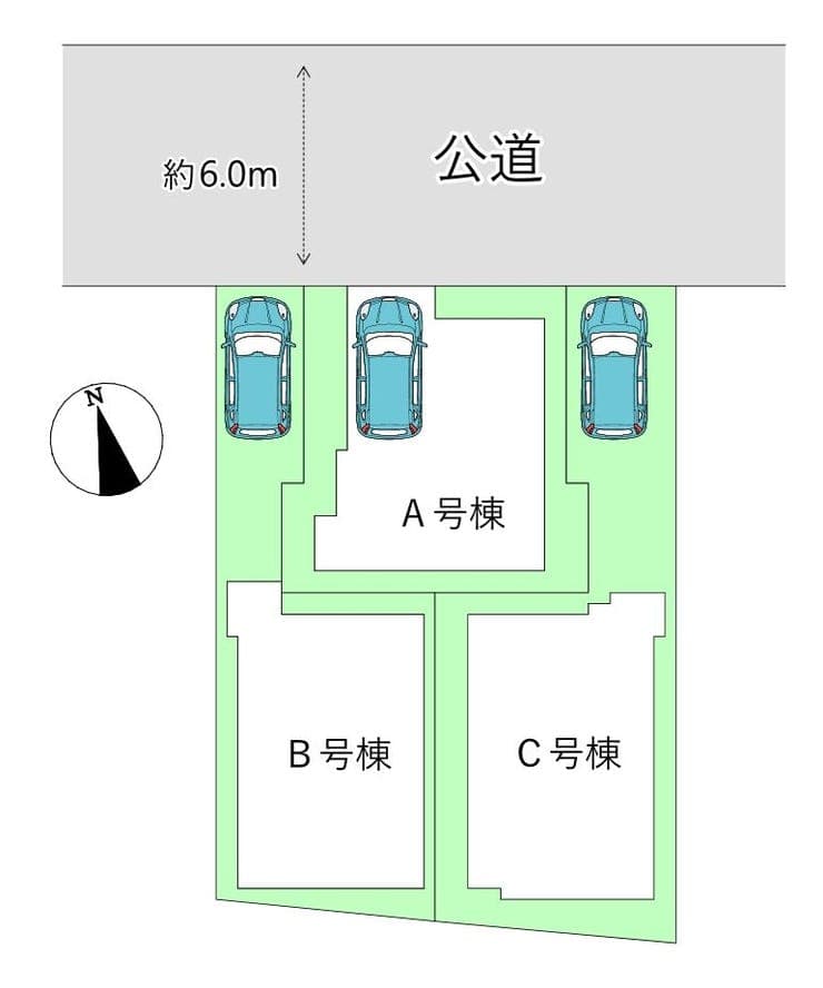 区画割り図