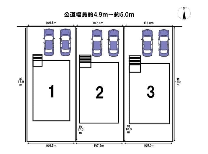 区画割り図