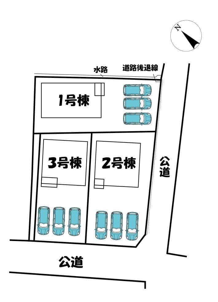 区画割り図