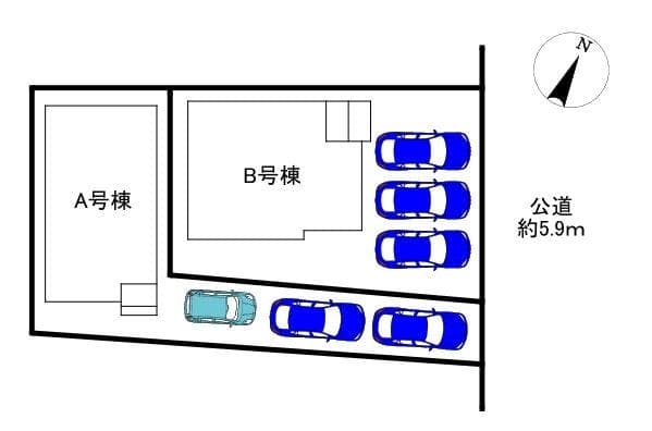 区画割り図