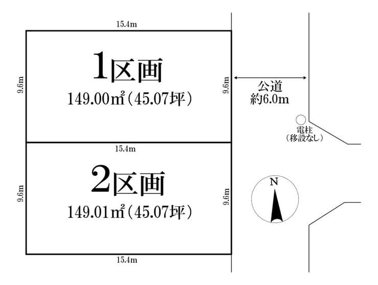 区画割り図