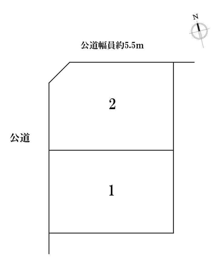 区画割り図