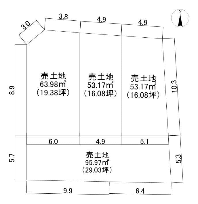 区画割り図