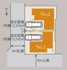 区画割り図