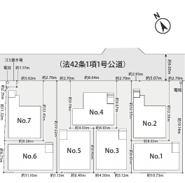 区画割り図