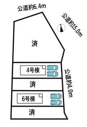 区画割り図