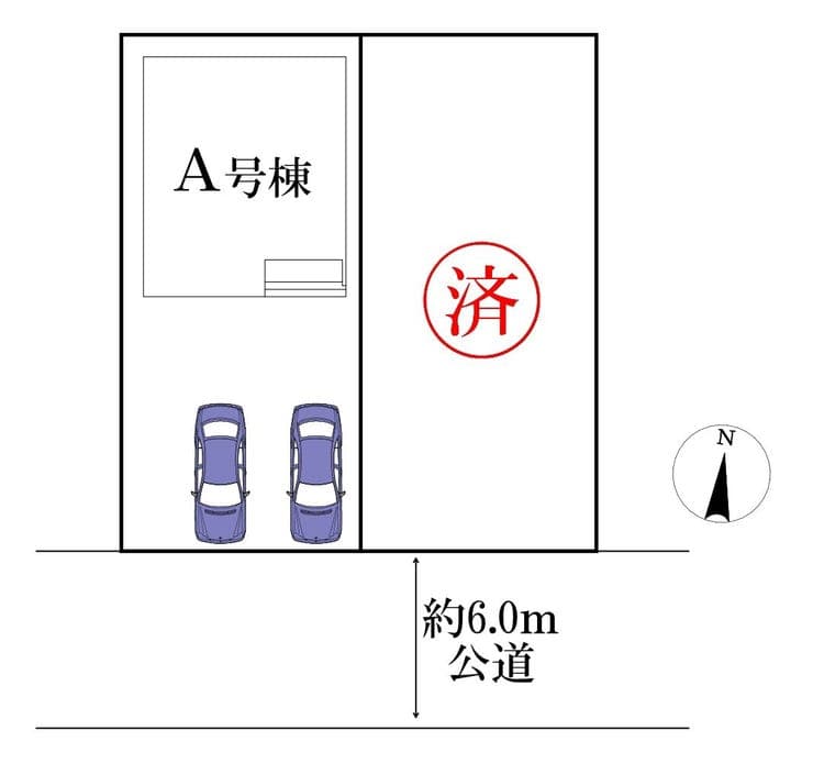 区画割り図