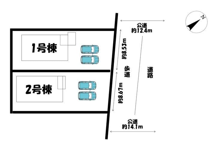 区画割り図