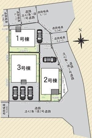 区画割り図