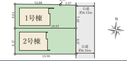 区画割り図