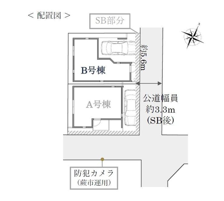 区画割り図
