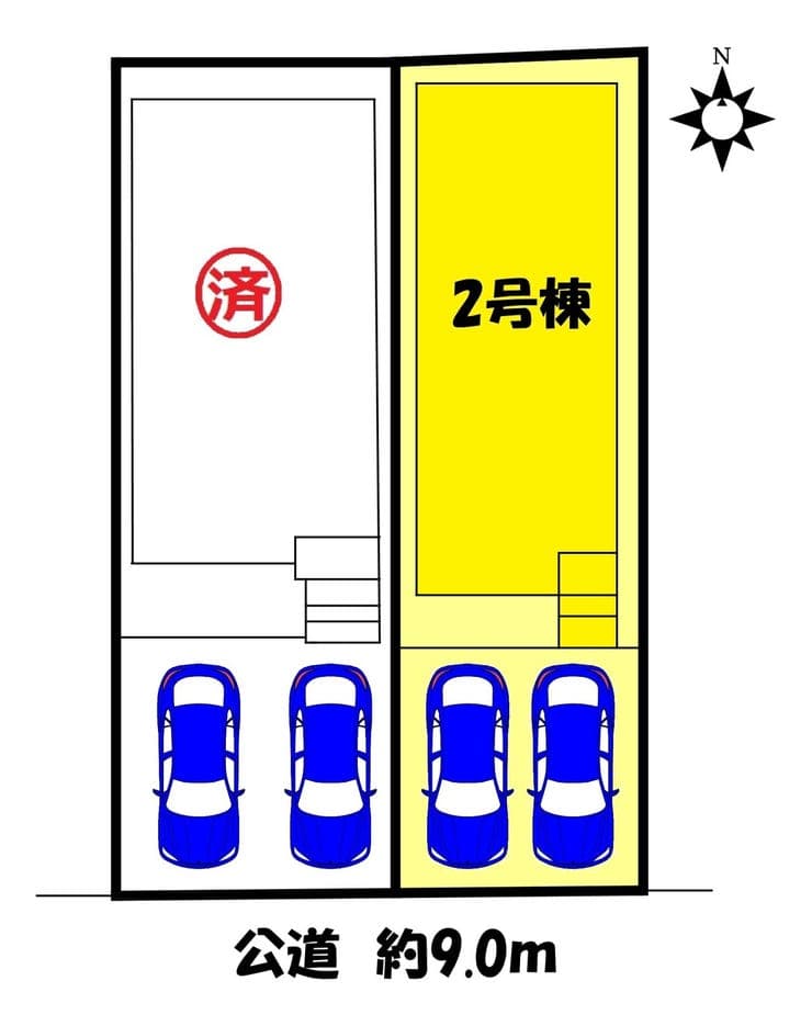 区画割り図